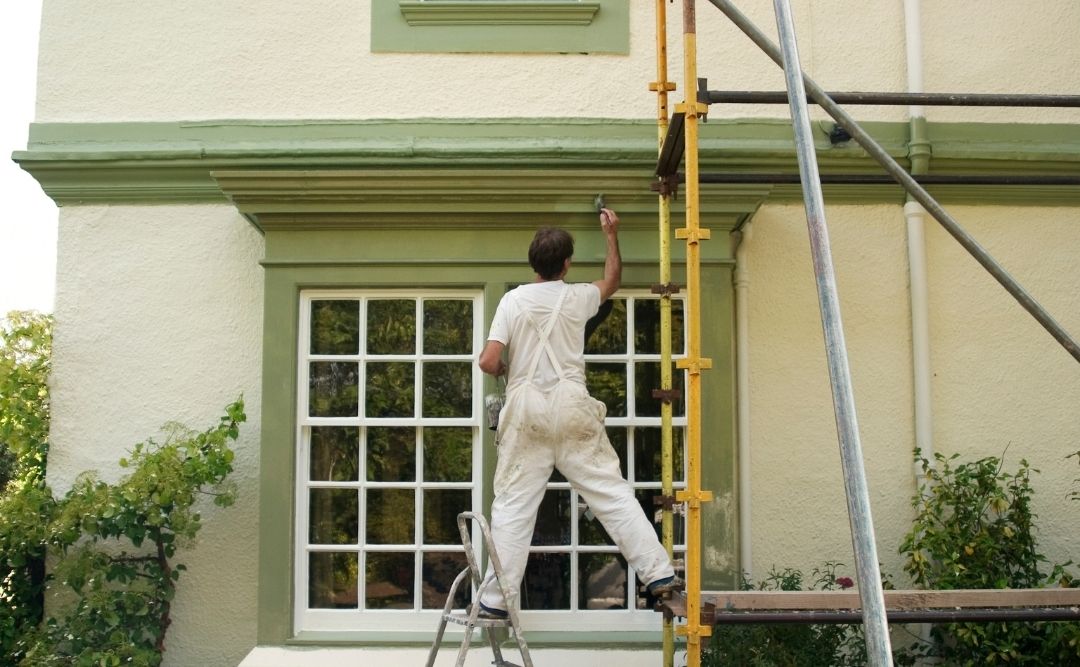 The best time to paint a facade
