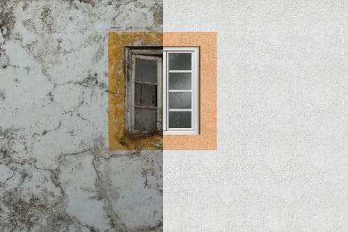 como pintar la fachada de una casa