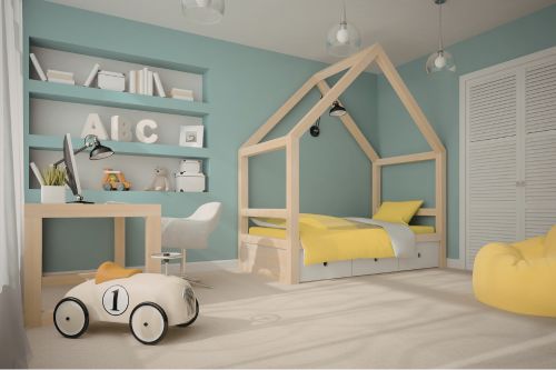 La importancia de la elección del color en la habitación infantil